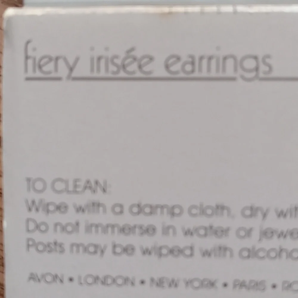 1986 vintage Sterling silver hoops n.i.b. - Picture 4 of 6